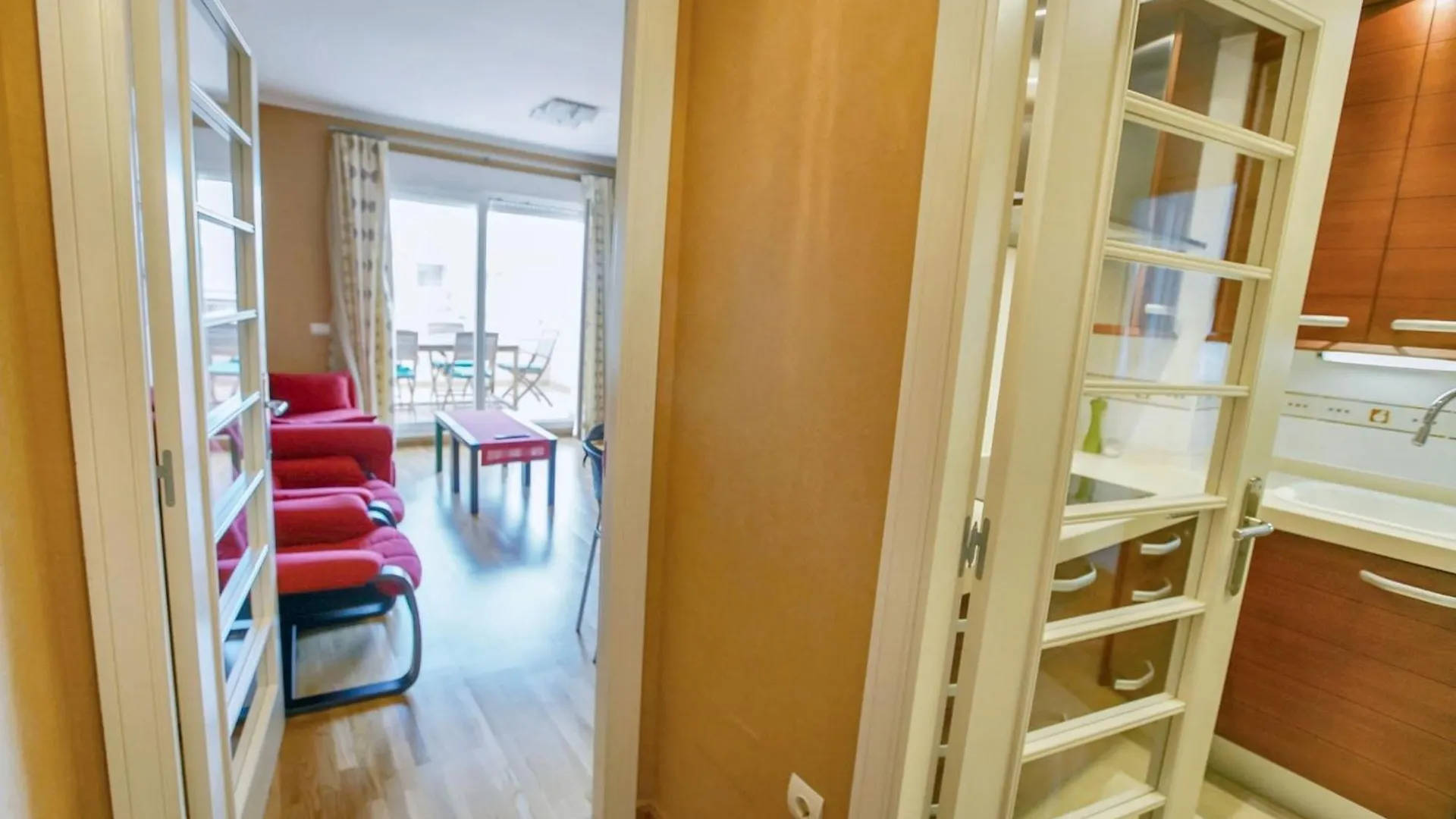 Seaside Terrace Apartments: Beachfront Living with Pool and Views Roquetas de Mar 0*,  Spain