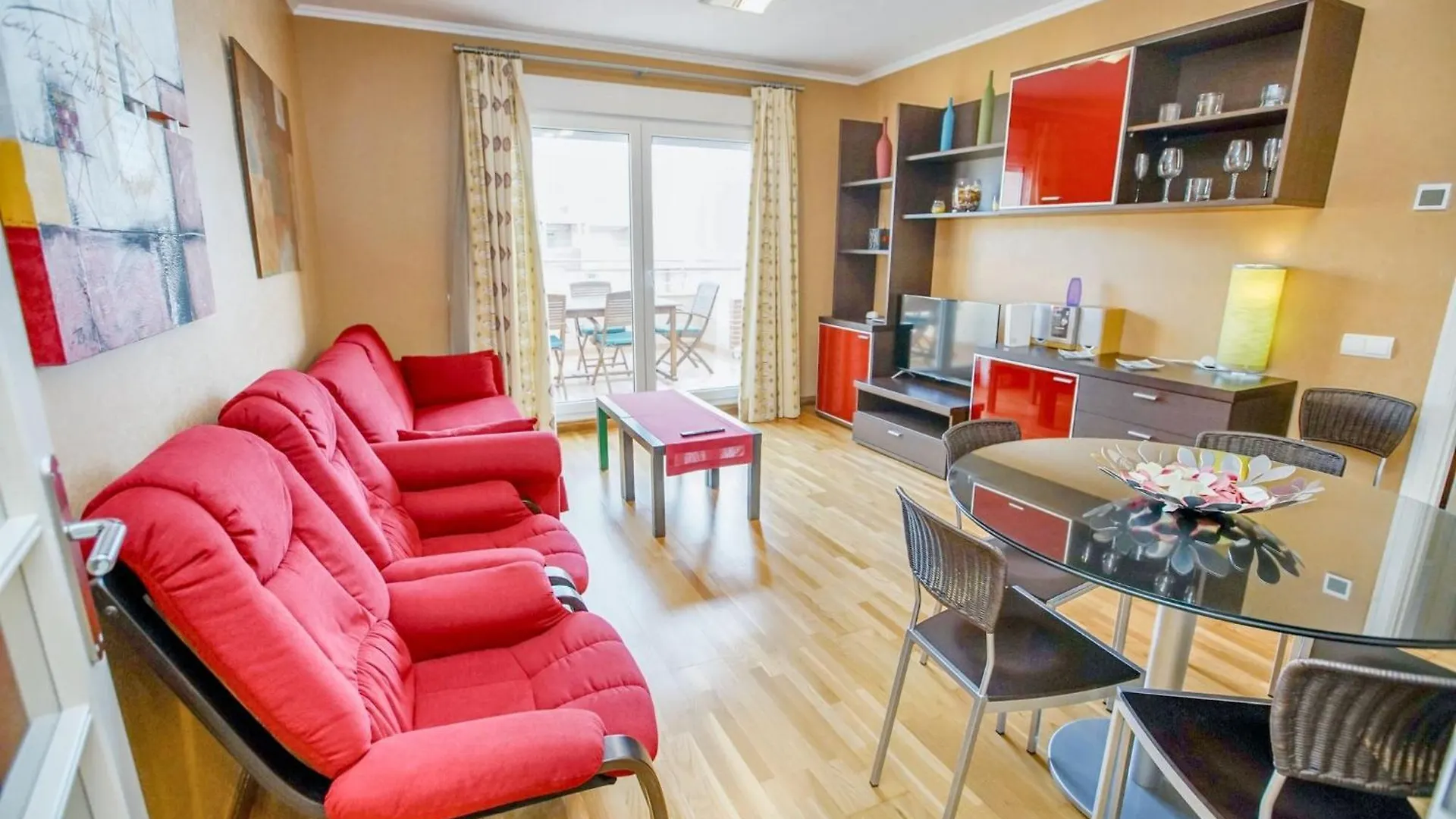 Seaside Terrace Apartments: Beachfront Living with Pool and Views Roquetas de Mar Apartment